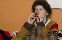 man with a whistle