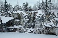 Один из склонов каньона