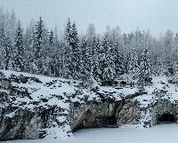 Один из склонов каньона