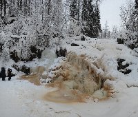 Белые Мосты в замороженном виде