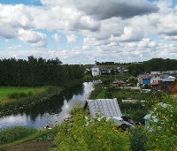 Вид с высокого берега